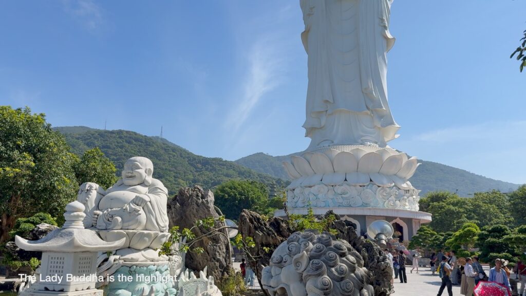 Lady Buddha statue at Linh Ung Pagoda